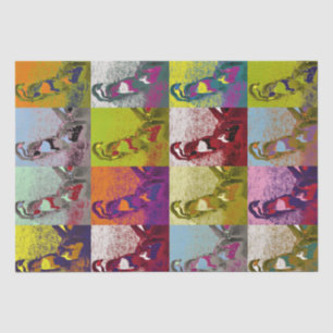 PENGUINS SEIDENPAPIER