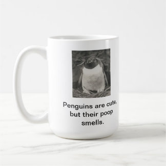 Penguins sind niedlich, aber ihr kacken Sie Kaffeetasse