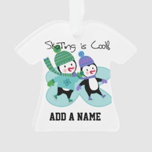 Penguins-Skaten ist cool Ornament