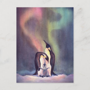 PENGUINS VON SHARON SHARPE POSTKARTE