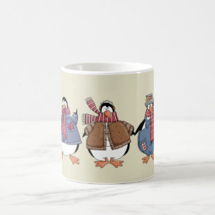 Penguins Weihnachtsfeiertage Tasse