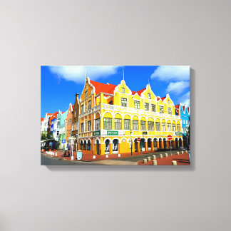 Penha-Gebäude Willemstad Curacao Leinwand