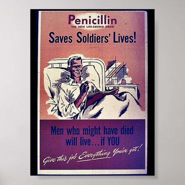 Penicillin Poster (Vorne)
