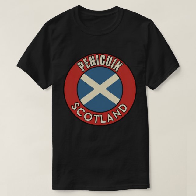 Penicuik, Schottland T-Shirt (Design vorne)