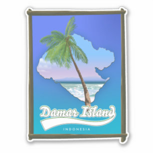 Penida Island Indonesien Aufkleber