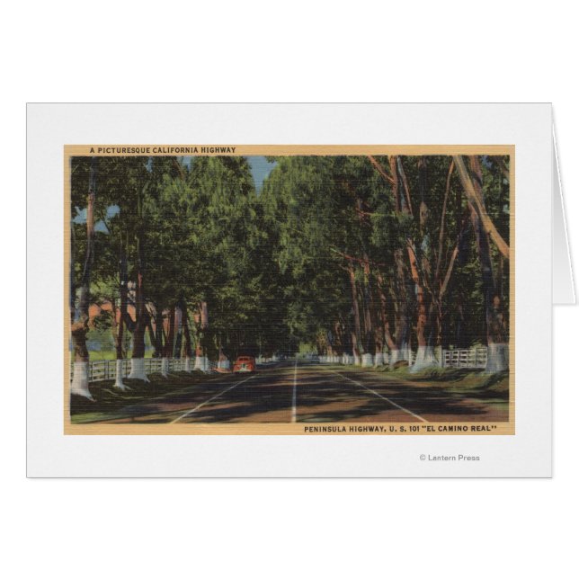 Peninsula Highway US 101 El Camino Real View (Vorderseite (Horizontal))