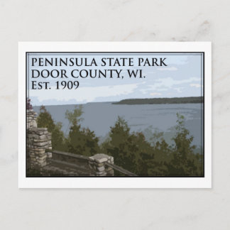 Peninsula Staat Park Postkarte