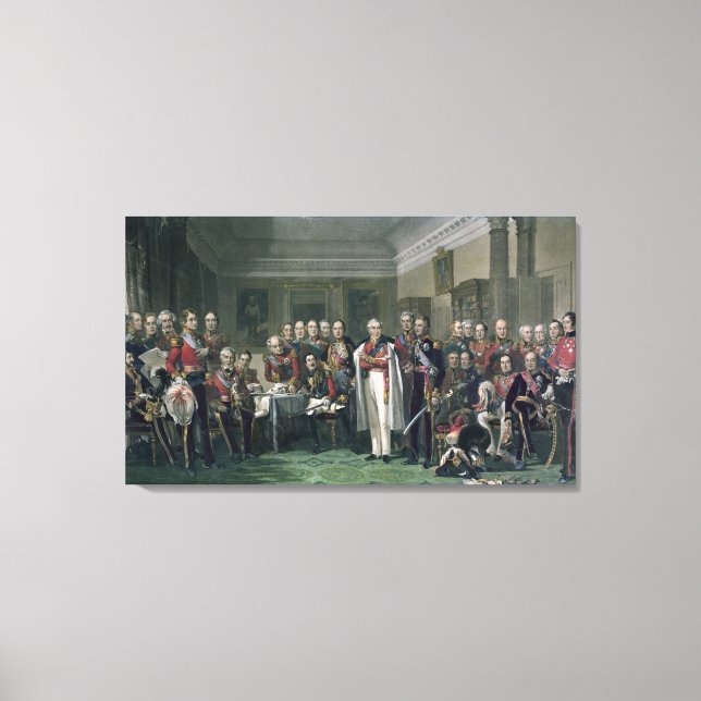 Peninsular Heroes im United Services Club Leinwanddruck (Vorderseite)