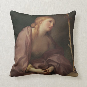 Penitent Magdalene   c.1765 (Öl auf Leinwand) Kissen