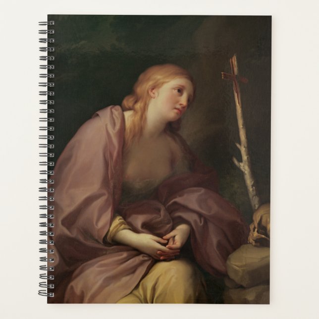 Penitent Magdalene | c.1765 (Öl auf Leinwand) Planer (Vorderseite)