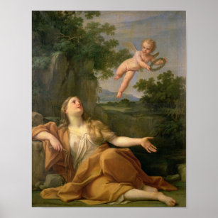 Penitent Mary Magdalene, 1700-05 Poster