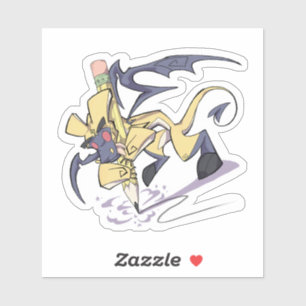 PenLight den Bleistift Dragon Vinyl Sticker
