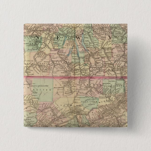Penn, NJ Button (Vorderseite)