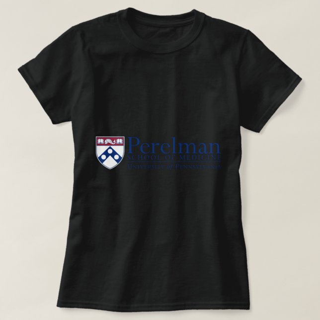Penn Quakers Men's Apparel Perelman School of Medi T-Shirt (Design vorne)