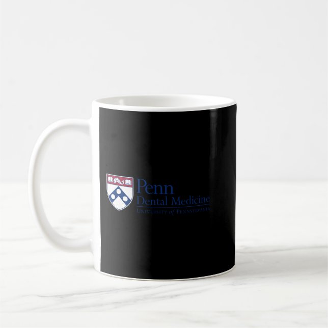 Penn Quakers Men's Apparel School of Dental Medici Kaffeetasse (Links)