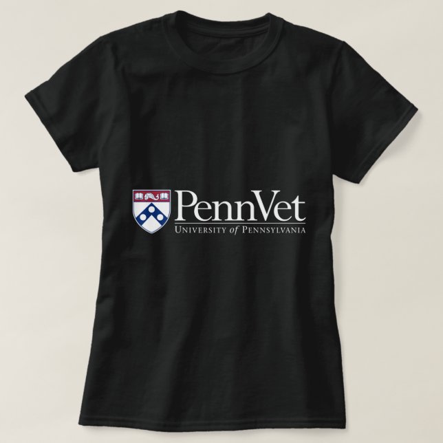 Penn Quakers Men's Apparel Veterinary School T-Shirt (Design vorne)