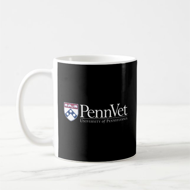 Penn Quakers’ S Veterinary School Kaffeetasse (Links)