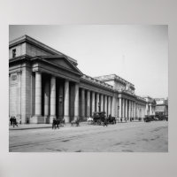 Penn Station East Facade, 1910. Vintages Foto