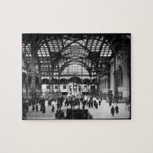 Penn Station New York City Historische Eisenbahn Puzzle
