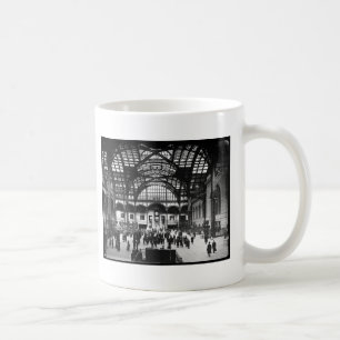 Penn Station New York City Vintage Eisenbahn Tasse
