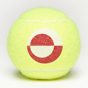Penn Tennisball mit der Flagge Grönlands Tennisbälle