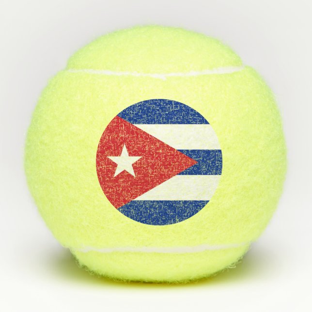 Penn Tennisball mit der Flagge Kubas Tennisbälle (Vorderseite)