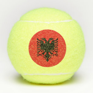 Penn-Tennisball mit Flagge Albaniens Tennisbälle