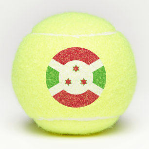 Penn Tennisball mit Flagge Burundis Tennisbälle