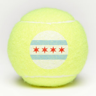 Penn Tennisball mit Flagge Chicagos, USA Tennisbälle