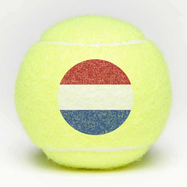 Penn Tennisball mit Flagge der Niederlande Tennisbälle (Vorderseite)