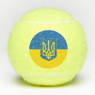 Penn-Tennisball mit Flagge der Ukraine Tennisbälle