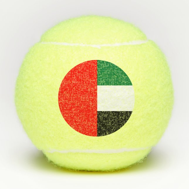 Penn Tennisball mit Flagge der VAE Tennisbälle (Vorderseite)