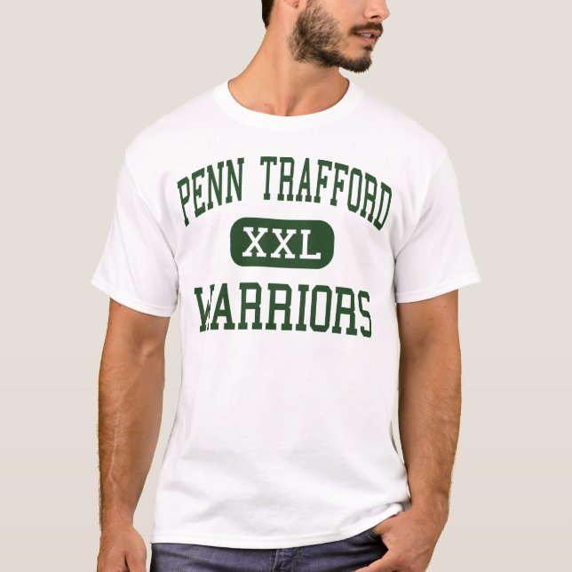 Penn Trafford - Krieger - hoch - Harrison-Stadt T-Shirt (Vorderseite)