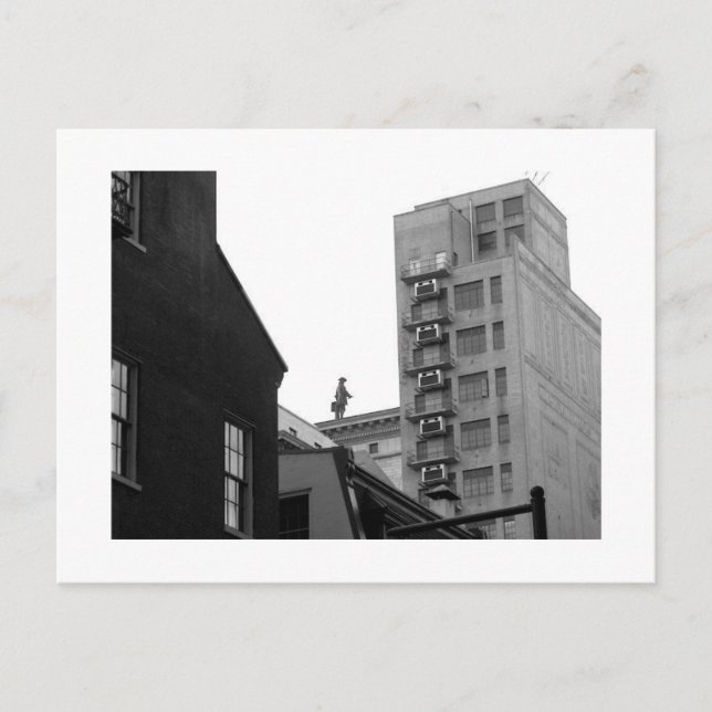 Penn Walking, Philadelphia. Postkarte (Vorderseite)