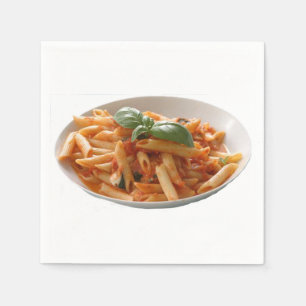 "Penne Teigwaren" Entwurfs-Papierservietten Serviette