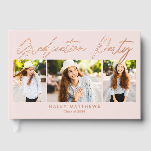 Penned Party Foil Foto Abschluss Gästebuch