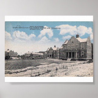 Pennhurst Staat School and Hospital Poster