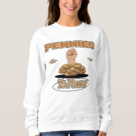 Pennies to Power™ Fist Charge Urban Empowerment Sweatshirt