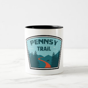 Pennsy Trail Indianapolis Zweifarbige Tasse