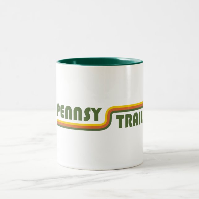 Pennsy Trail Indianapolis Zweifarbige Tasse (Mittel)