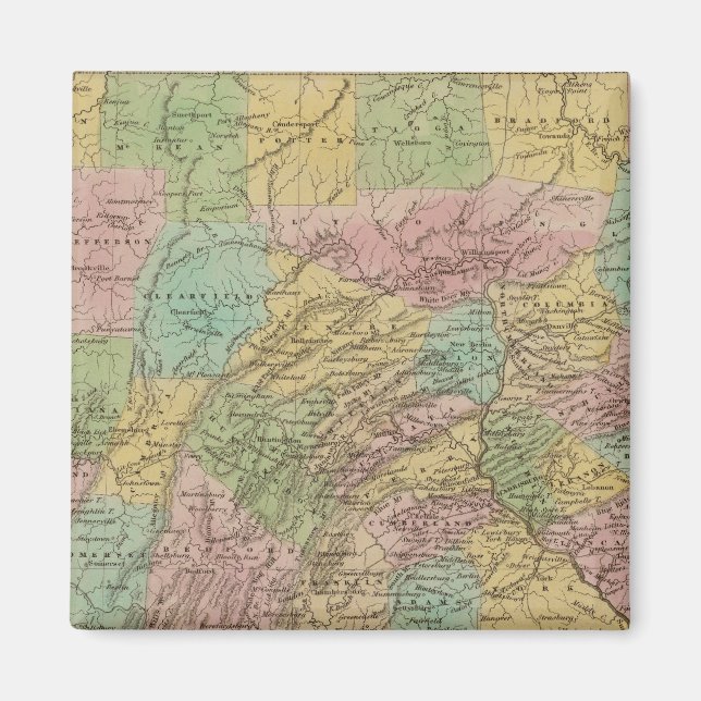 Pennsylvania 10 magnet (Vorne)