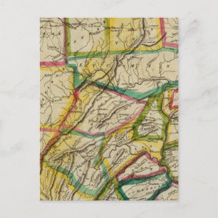 Pennsylvania 1818 Edition Postkarte