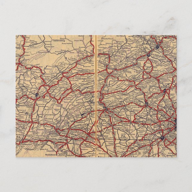Pennsylvania 5 postkarte (Vorderseite)