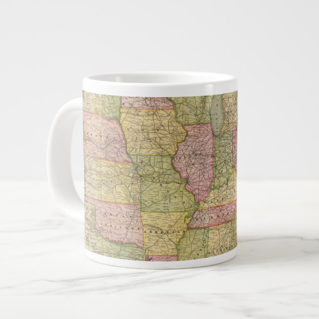 Pennsylvania 6 Jumbo-Tasse (Vorderseite Links)