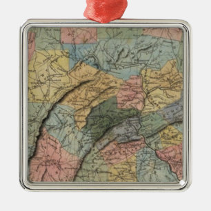 Pennsylvania 7 silbernes ornament