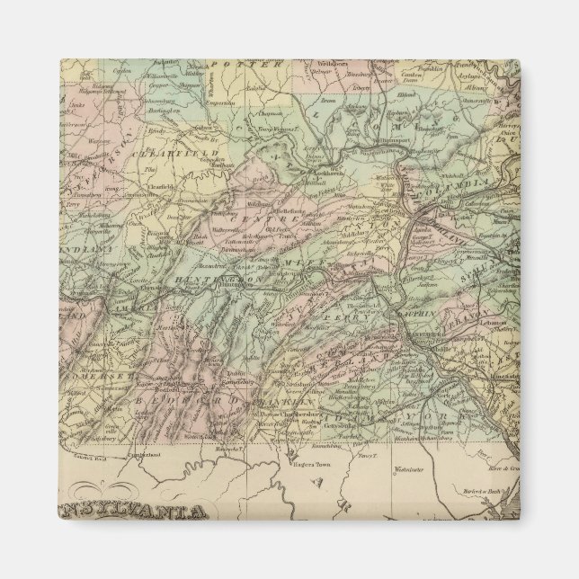 Pennsylvania 9 magnet (Vorne)