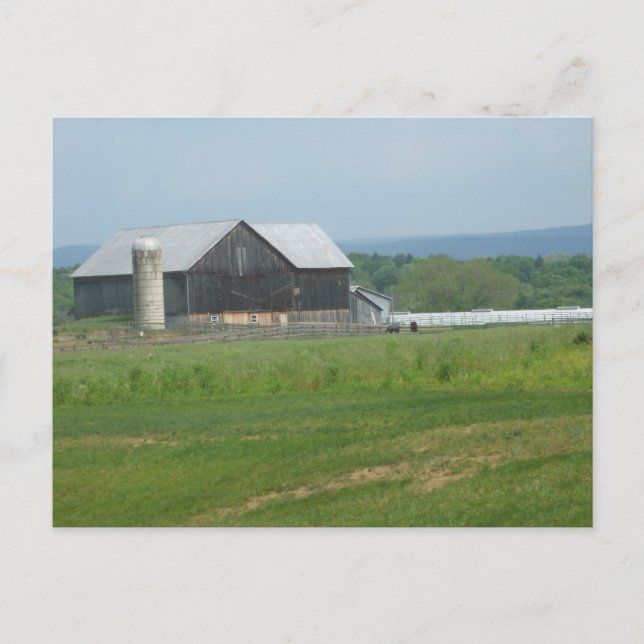 Pennsylvania Barn Postkarte (Vorderseite)