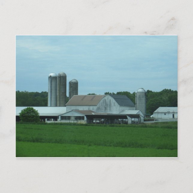 Pennsylvania Barn Postkarte (Vorderseite)