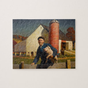 Pennsylvania Bauer von Newell Convers Wyeth Puzzle