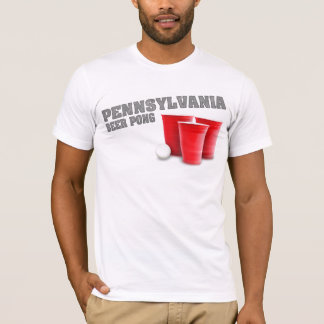 Pennsylvania-Bier Pong T - Shirt